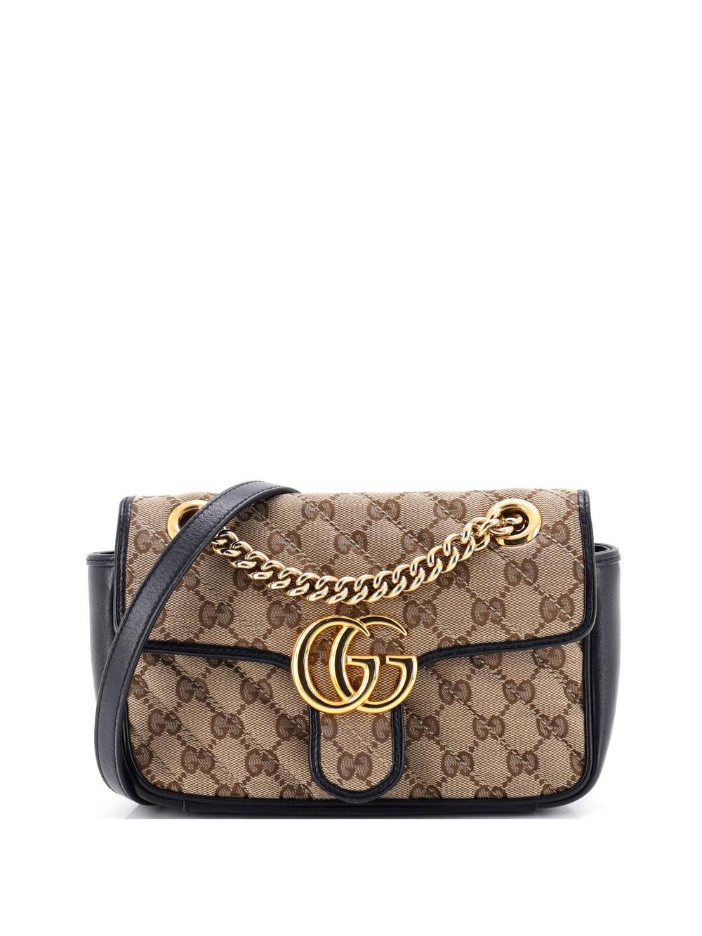 Gucci Gg Marmont Flap Bag Diagonal #275515G13B
